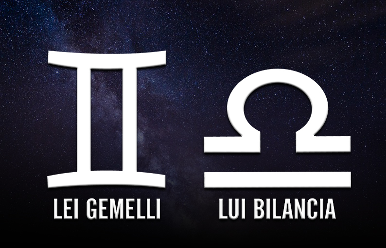 affinità di coppia lei gemelli lui bilancia