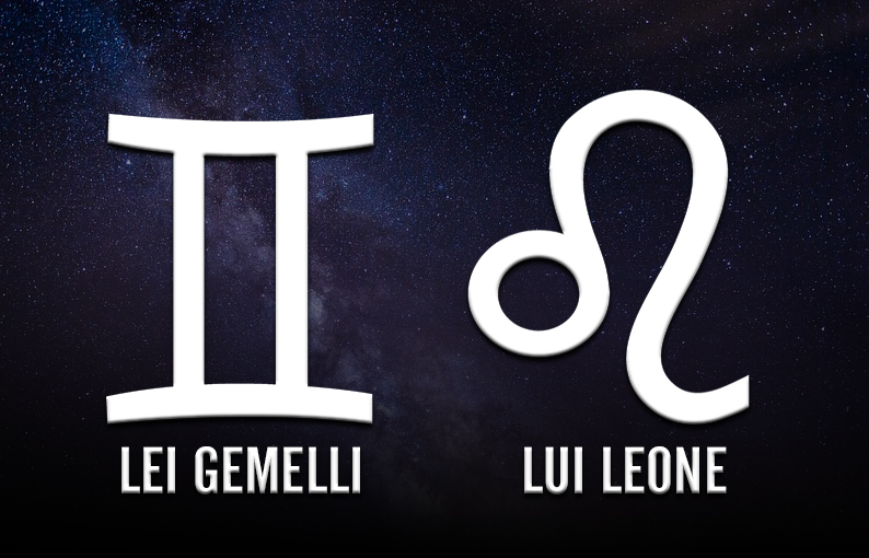 affinità di coppia lei gemelli lui leone