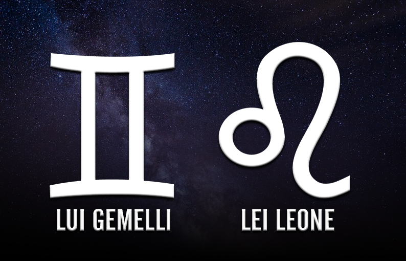 affinità di coppia lui gemelli lei leone