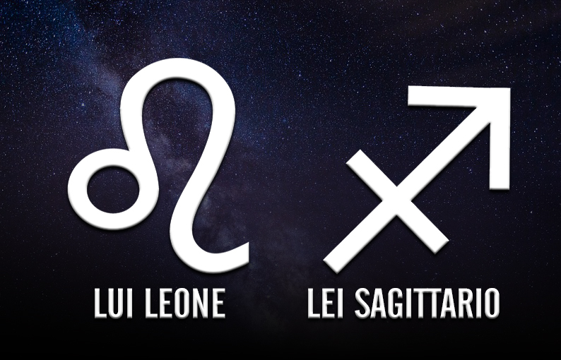affinità di coppia lui leone lei sagittario