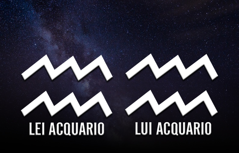 affinità di coppia lei acquario lui acquario