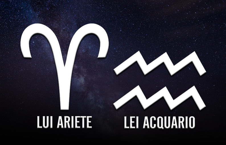 affinità di coppia lui ariete lei acquario